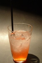 かりん酒のカクテル