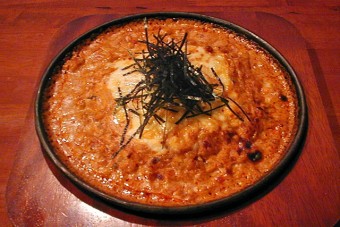 納豆とチーズドリア
