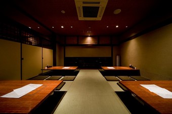 １階の宴会場（２４席・掘りごたつ式）