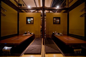 １階の宴会場（２４席・掘りごたつ式）