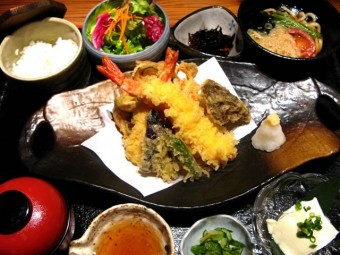 天ぷら御膳 1029円