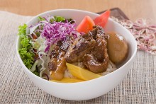 角肉ご飯