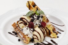 ワッフル　ベリーチョコ