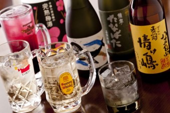 ドリンク各種揃えてお待ちしてます