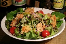 パリパリチーズのイタリアンサラダ