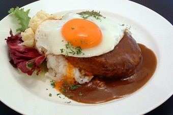 ロコモコ自家製デミグラスソース