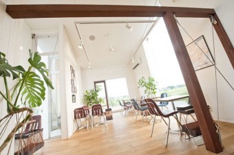 開放的な店内です