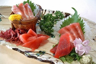 鮪の盛り合せ