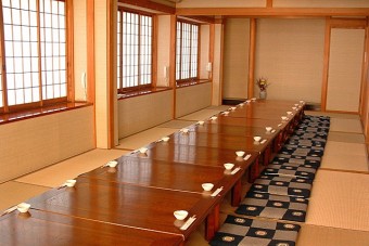 ▲ 50名くらいまで収容可能なお座敷