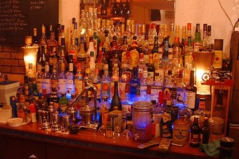 ウイスキー・リキュールなどなど洋酒が豊富