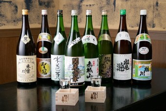 群馬の地酒を豊富に取り揃えています