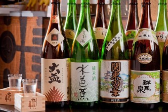 群馬の地酒を豊富に取り揃えています