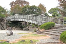 日本庭園（滝・池）