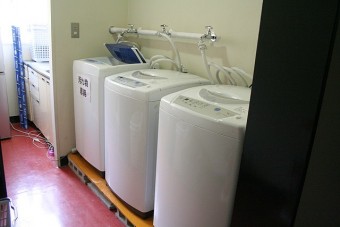 長期滞在者には嬉しいランドリースペース