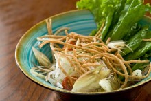 シャキシャキそばサラダ