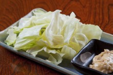 もろ味噌キャベツ