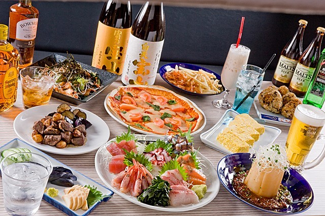 宴会料理3500円の一例