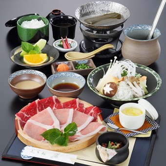 牛豚しゃぶしゃぶ御膳　1,575円