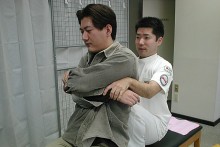 背骨の調整