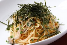 明太子のパスタ