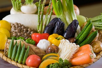 野菜は主に地場産を使用