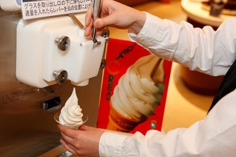 ソフトクリームも食べ放題になりました！