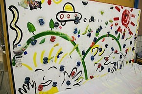 子ども用のボルダー