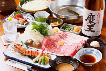 上州牛しゃぶコース　