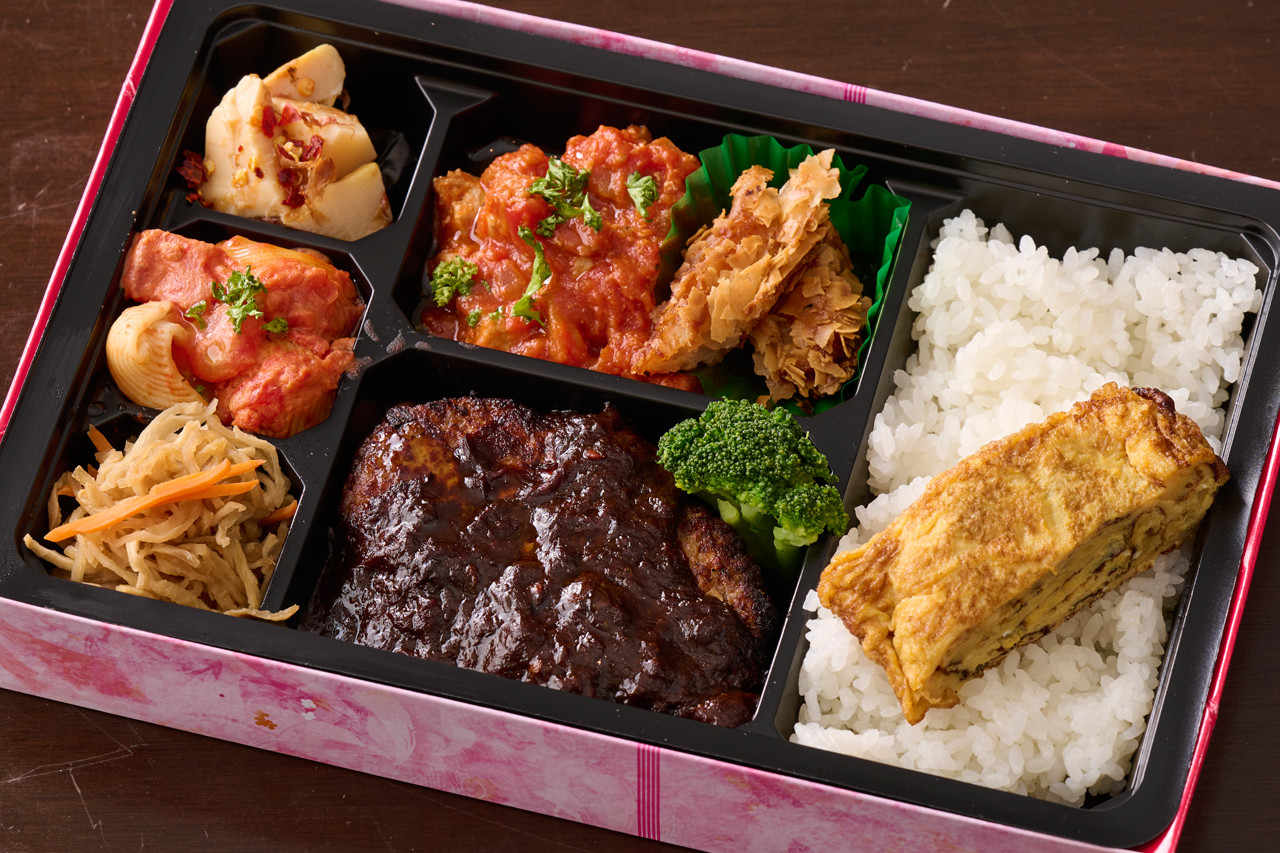 ガンベロッソ 上州牛と麦豚ハンバーグのイタリアン弁当