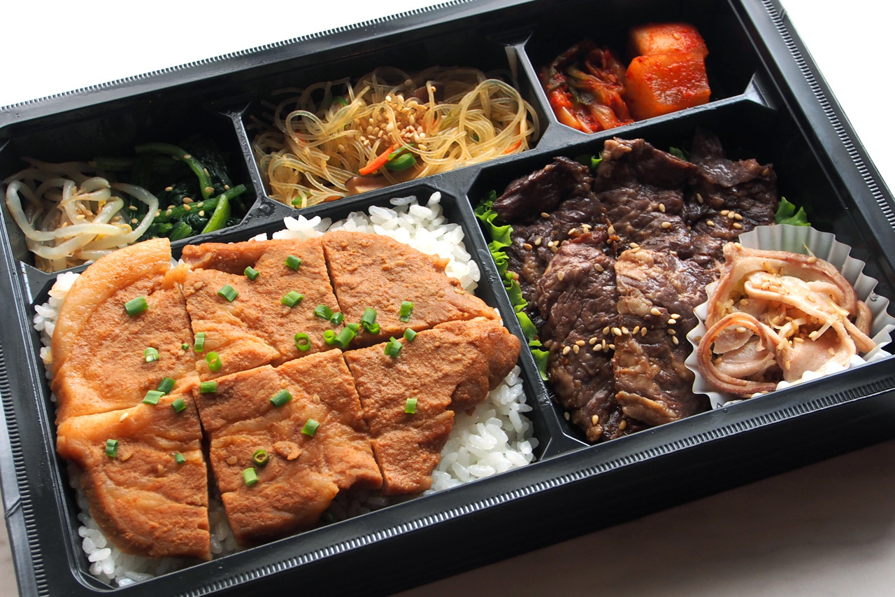 千味庭 前橋五差路 和牛カルビと群馬県産クイーンポークステーキ御膳