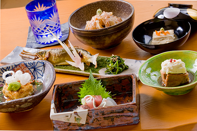 季節の会食コース