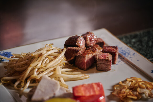 久保田 オーナーシェフ&nbsp;&nbsp;久保田 和昭おすすめの逸品『仙台牛のステーキ（シャトーブリアン）』