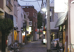 千代田町のスナック街