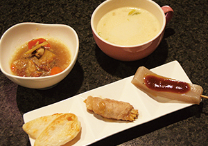 お料理系スナックの料理