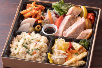 渋川産まる豚のグリル弁当