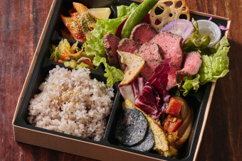 上州牛のステーキ弁当