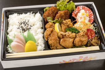 上州麦豚ヒレソースカツ＆唐揚げ弁当