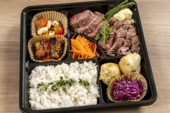 牛カイノミステーキ弁当
