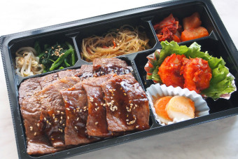 仙台牛イチボと極上和牛カルビ御膳