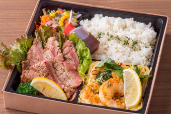 牛ステーキ弁当