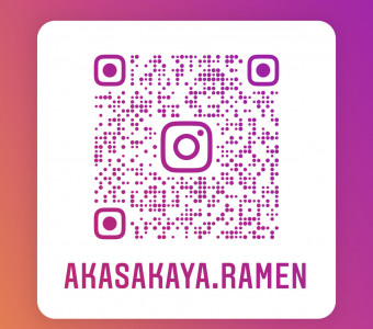 らーめん赤坂屋　公式インスタ フォローよろしくお願いします！！