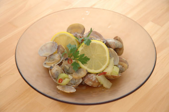 アサリとセロリの冷製　￥748