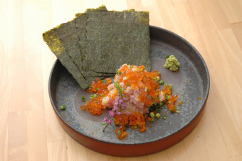 トロたく海宝巻き　980円