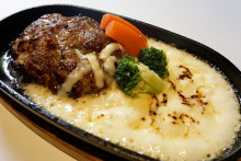 チーズフォンデュハンバーグ