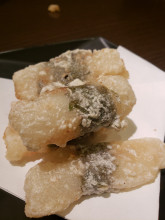山芋梅しそ揚げ