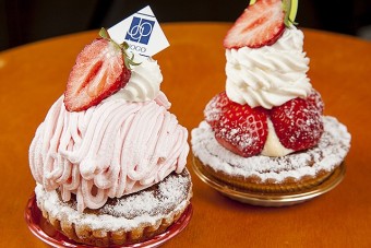 旬の食材を活かしたケーキ