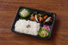 黒酢豚弁当