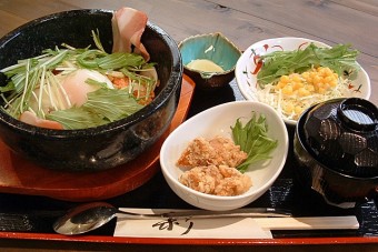 石焼ご飯セット（オムライス風）