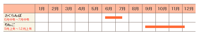 年間カレンダー（例年）