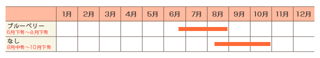 年間カレンダー（例年）